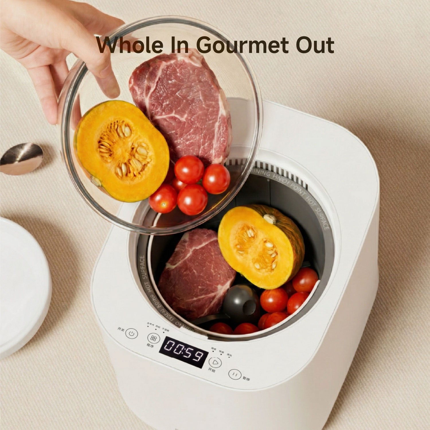 Nutri Chef Smart Pet-Exclusive Food Processor (Lite)
