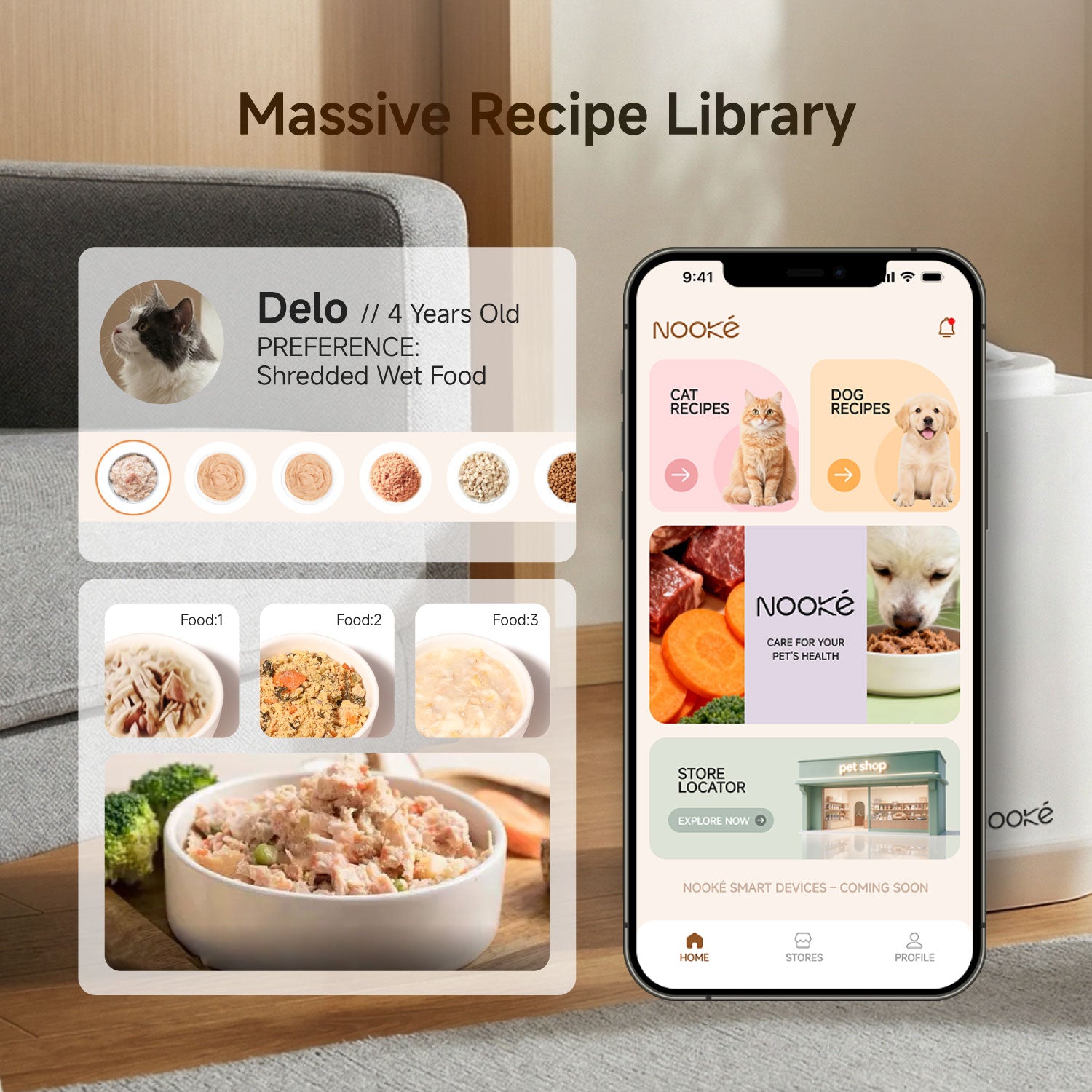 Nutri Chef Smart Pet-Exclusive Food Processor (Lite)