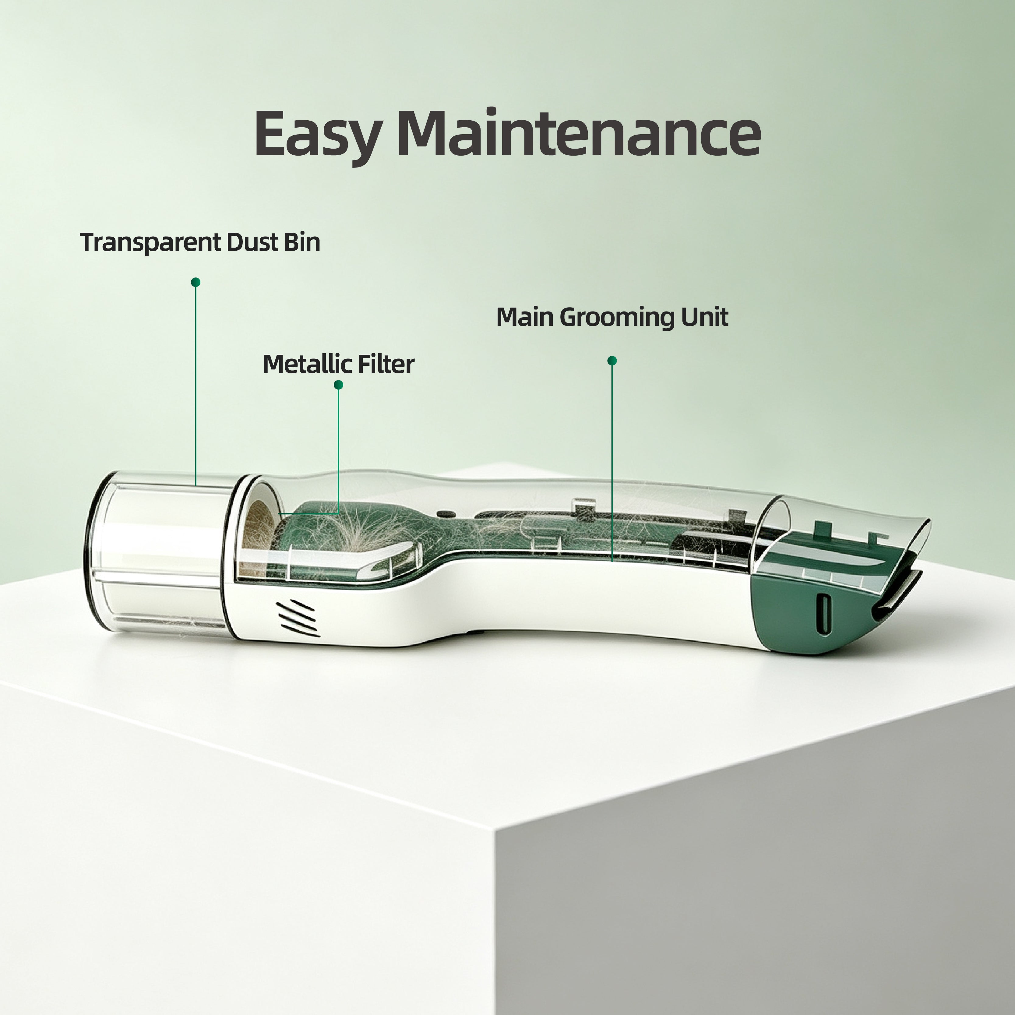OmniGroom All-In-One Pet Grooming Kit With Vacuum